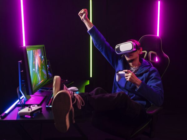 Personalizando sua estação gamer com um controle de vídeo game PS5